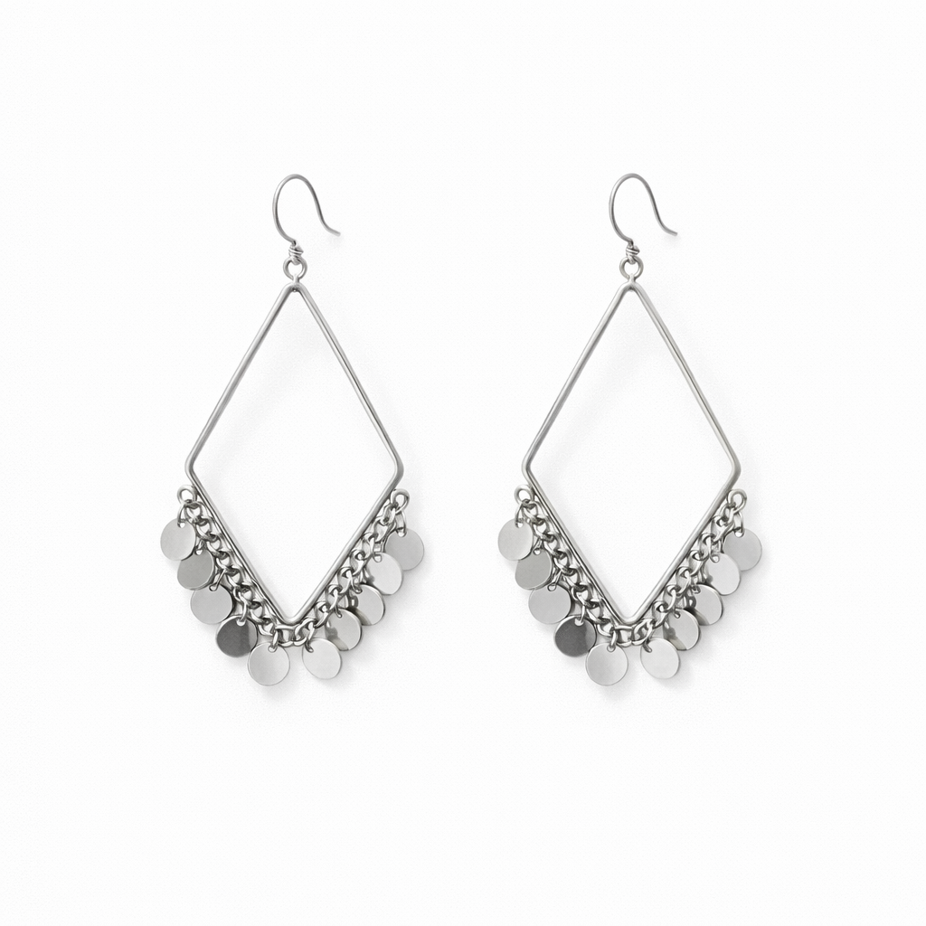 PENDIENTE ROMBO MEDALLAS