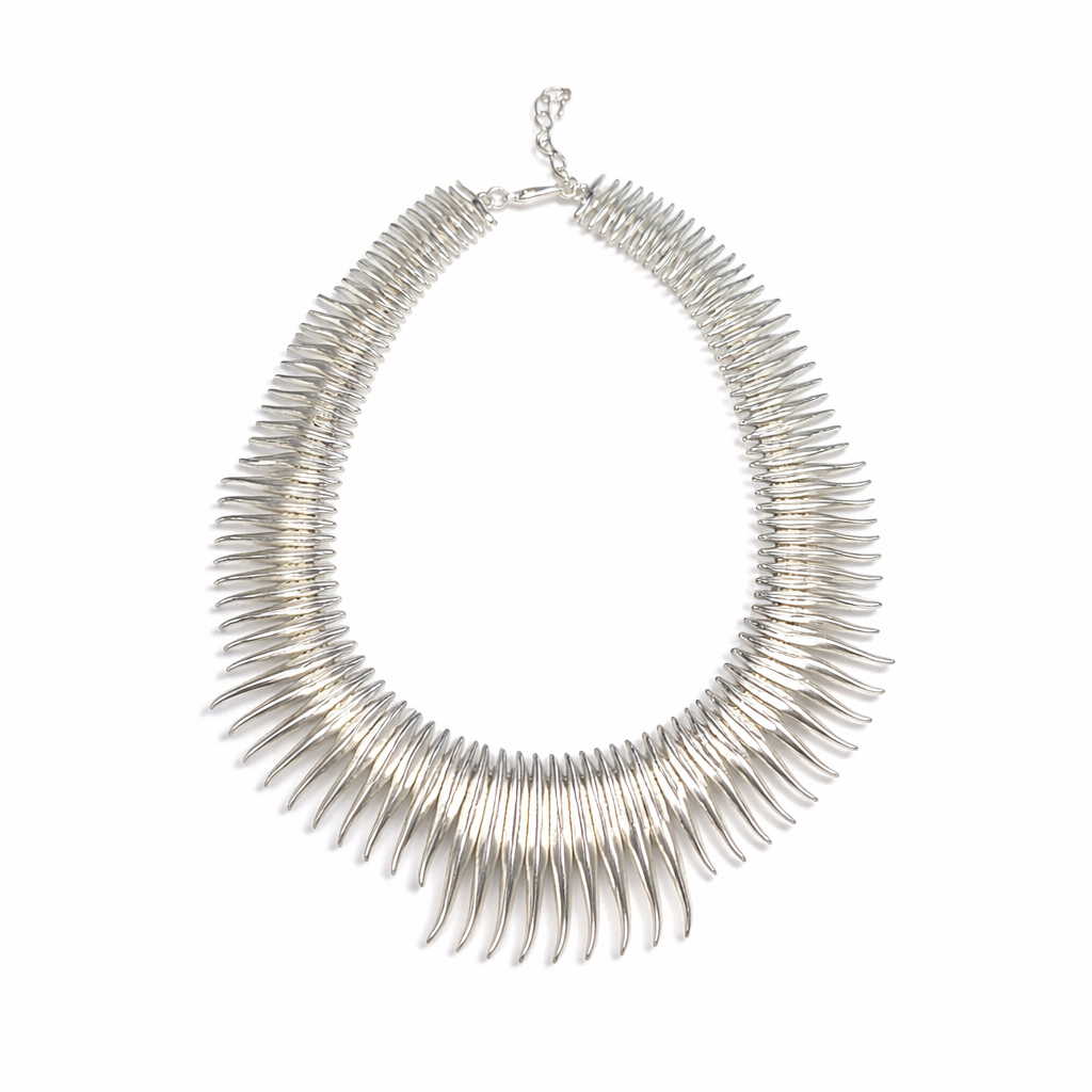 COLLAR EFECTO PLUMAS