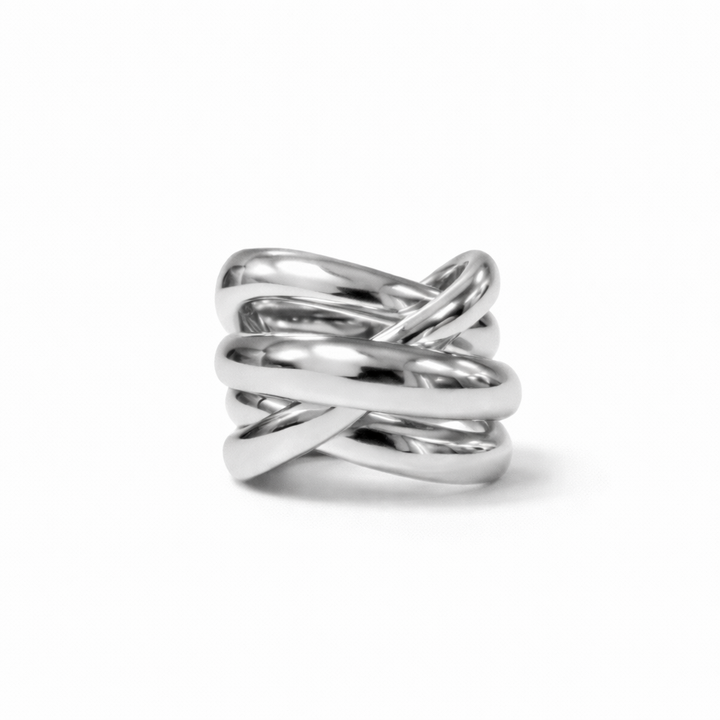 Galadi ANILLO AJUSTABLE RECTANGULAR ABIERTO – GALADI STUDIO