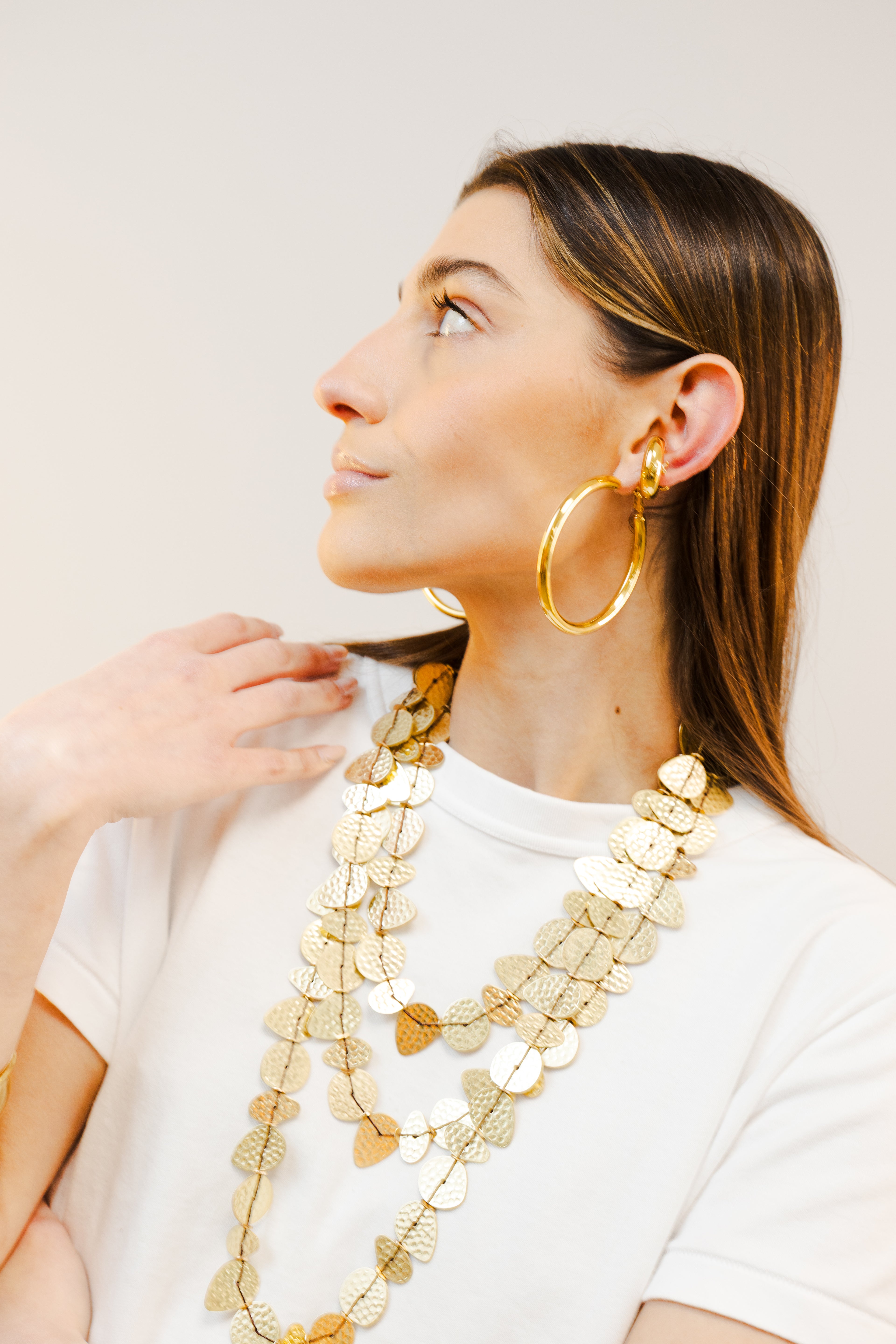 PENDIENTE AROS DORADOS MAXI