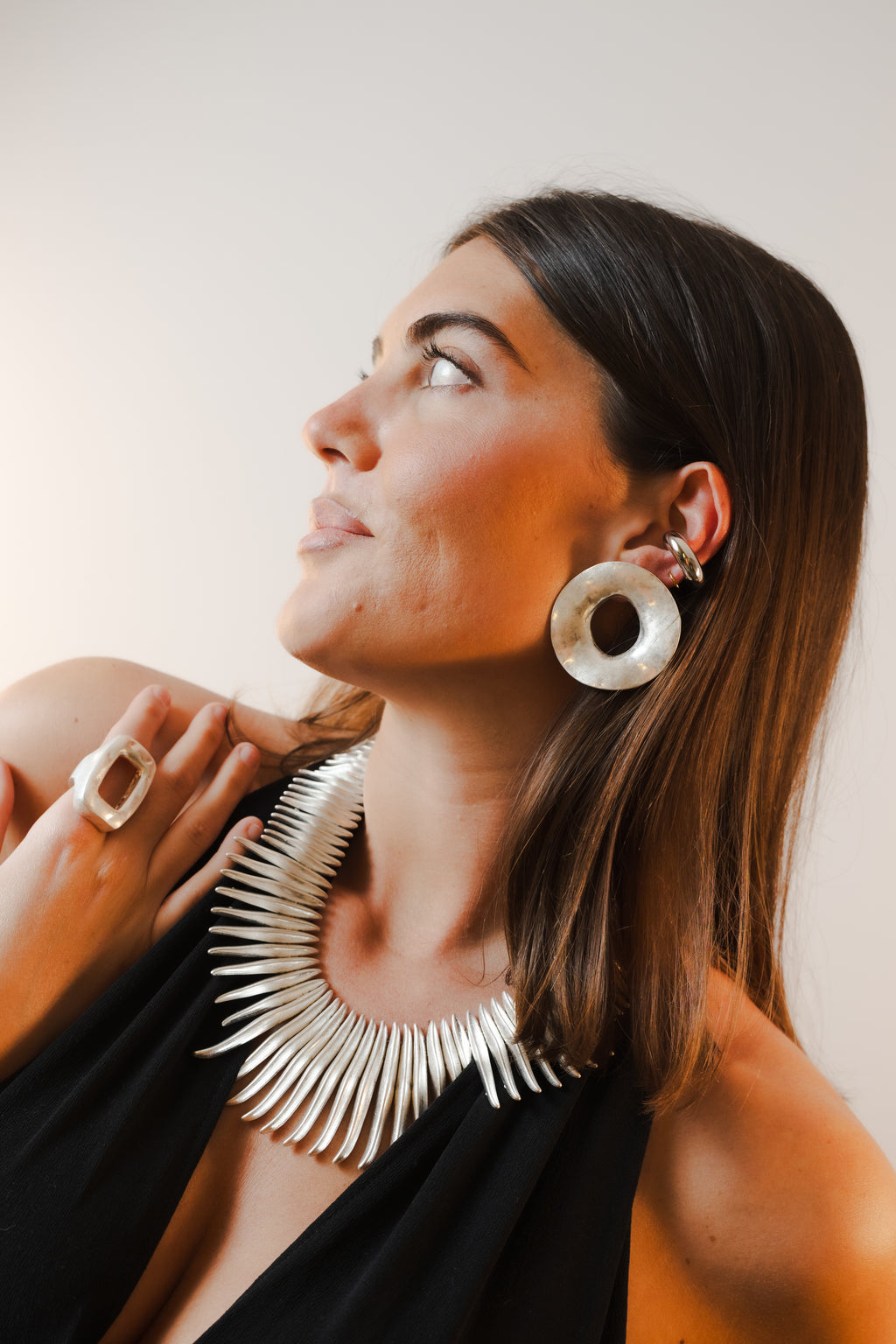 Galadi ANILLO AJUSTABLE RECTANGULAR ABIERTO – GALADI STUDIO